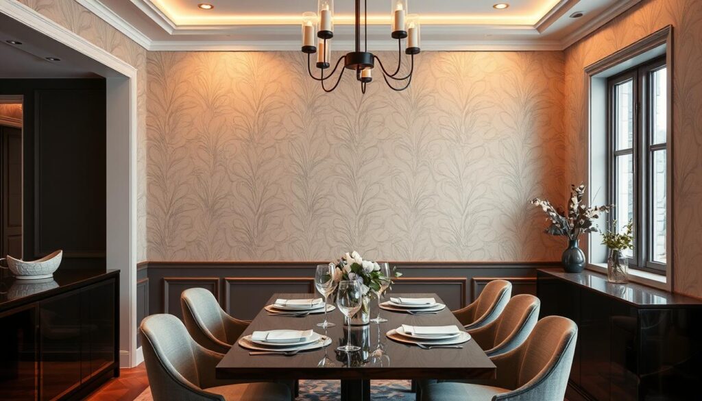 dining room wallpaper trends 2023