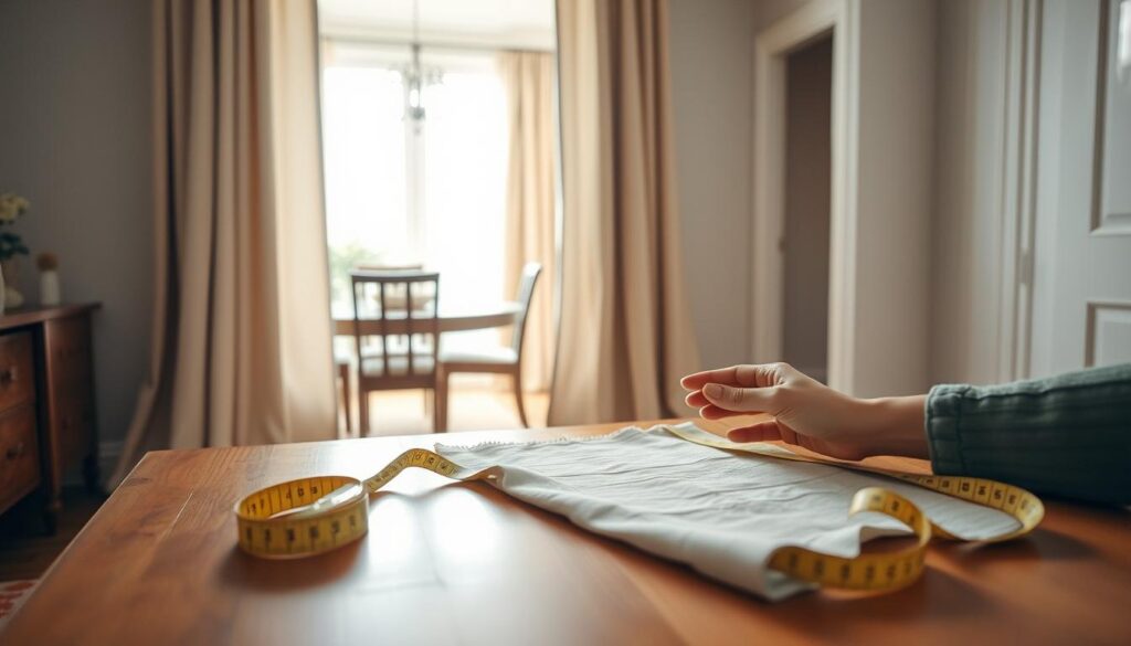 measuring for dining room curtains